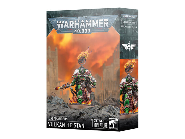 Games Workshop Warhammer Space Marines: Salamanders - Vulkan He'stan