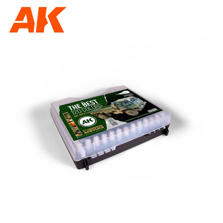 AK Interactive AK Interactive - The Best 120 Colors for AFV
