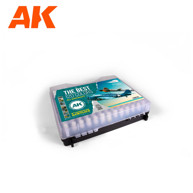 AK Interactive AK Interactive - The Best 120 Colors for Aircraft