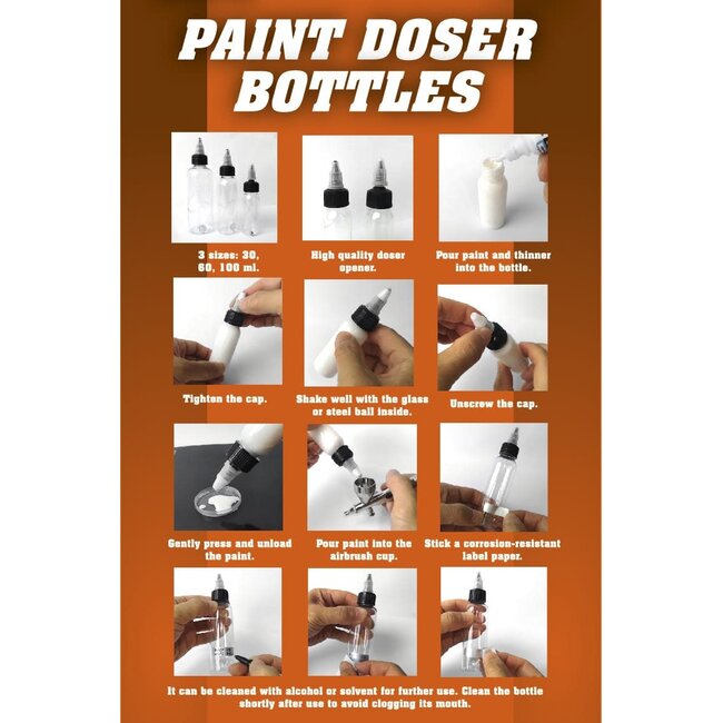 AK Interactive AK Interactive: Paint Doser Bottles 30ml