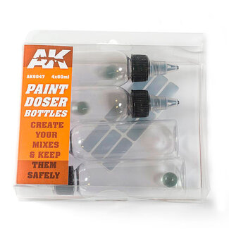 AK Interactive Paint Doser Bottles 60ml
