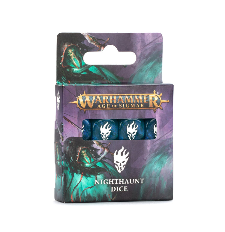 Games Workshop Warhammer Warhammer Age of Sigmar - Dice Set: Nighthaunt