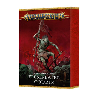 Games Workshop Warscroll Cards: Flesh-Eater Courts (fr)