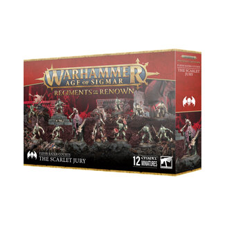 Games Workshop Flesh Eater Courts: Regiments of Renown - The Scarlet Jury