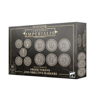 Games Workshop Legions Imperialis: Order Tokens and Objecitve Markers
