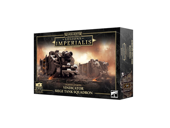 Games Workshop Warhammer Legions Imperialis: Vindicator Siege Tank Squadron