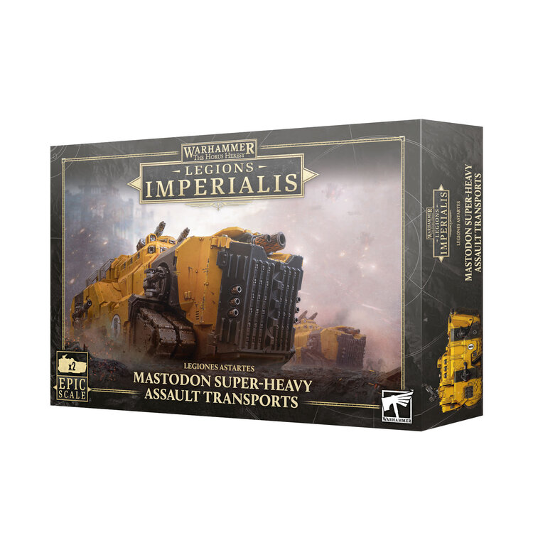 Games Workshop Warhammer Warhammer The Horus Heresy - Legions Imperialis: Mastodon Super-Heavy Assault Transports