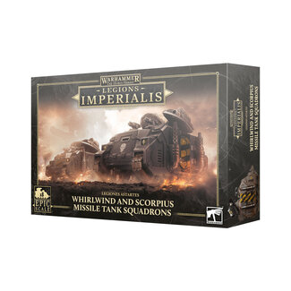 Games Workshop Legions Imperialis: Whirlwind and Scorpius Missile Tank Squadrons