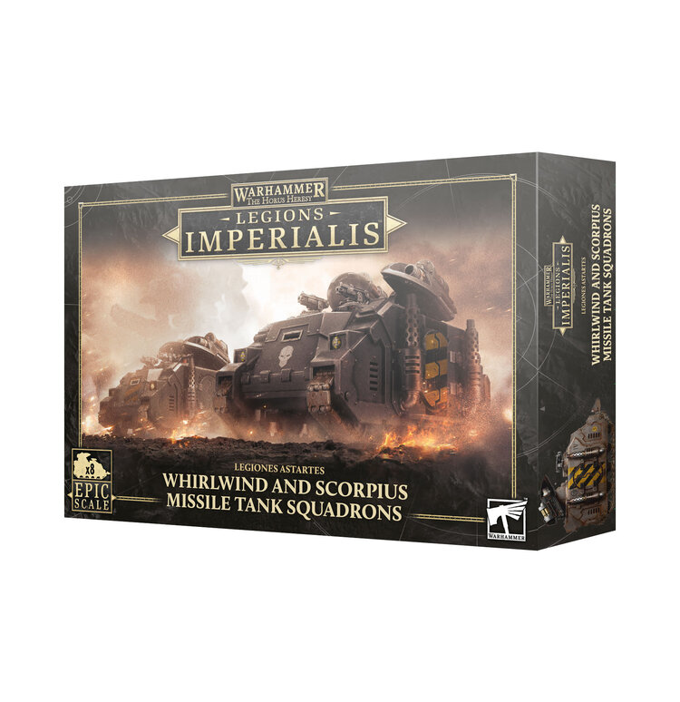 Games Workshop Warhammer Warhammer The Horus Heresy - Legions Imperialis: Whirlwind and Scorpius Missile Tank Squadrons