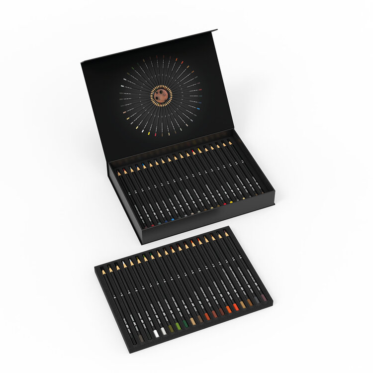 AK Interactive AK Interactive - Full Range: Weathering Pencils - Deluxe Edition Box - 37 Units
