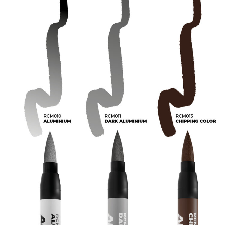 AK Interactive AK Interactive: Real Colors Markers Set - Chipping