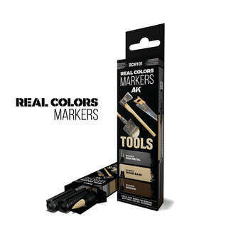 AK Interactive Real Colors Markers Set - Tools