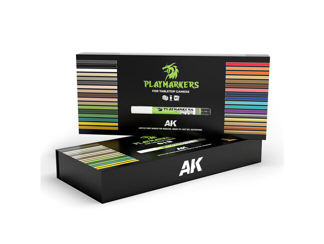 AK Interactive Full Range: Playmarkers - Special Box - 34 Units