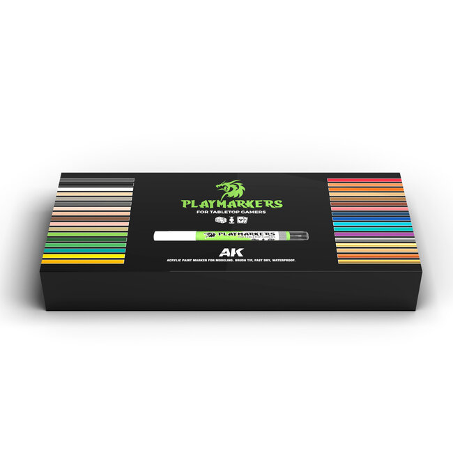AK Interactive AK Interactive - Full Range: Playmarkers - Special Box - 34 Units