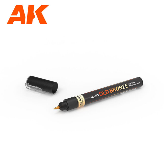 AK Interactive AK Interactive: Metallic Liquid Markers - 4 Units Set