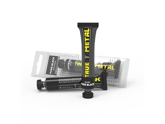 AK Interactive True Metal - Pure Black
