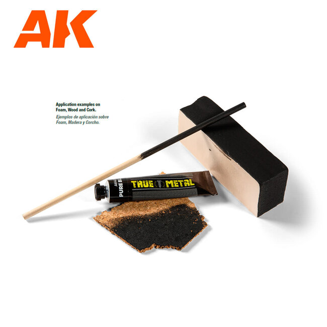 AK Interactive AK Interactive: True Metal - Pure Black