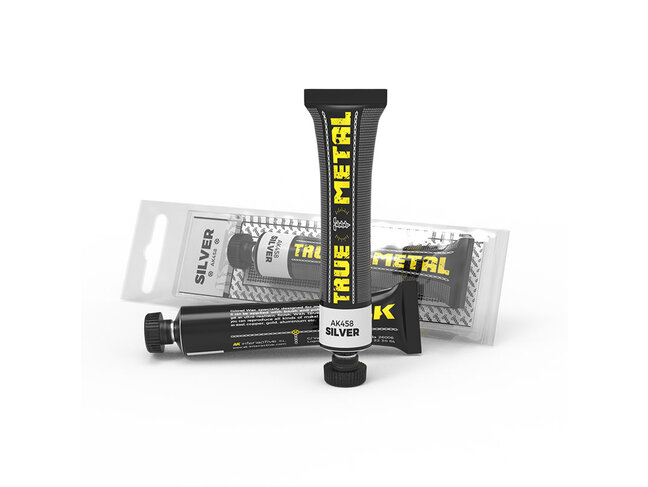 AK Interactive True Metal - Silver