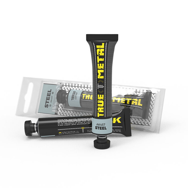 AK Interactive AK Interactive: True Metal - Steel