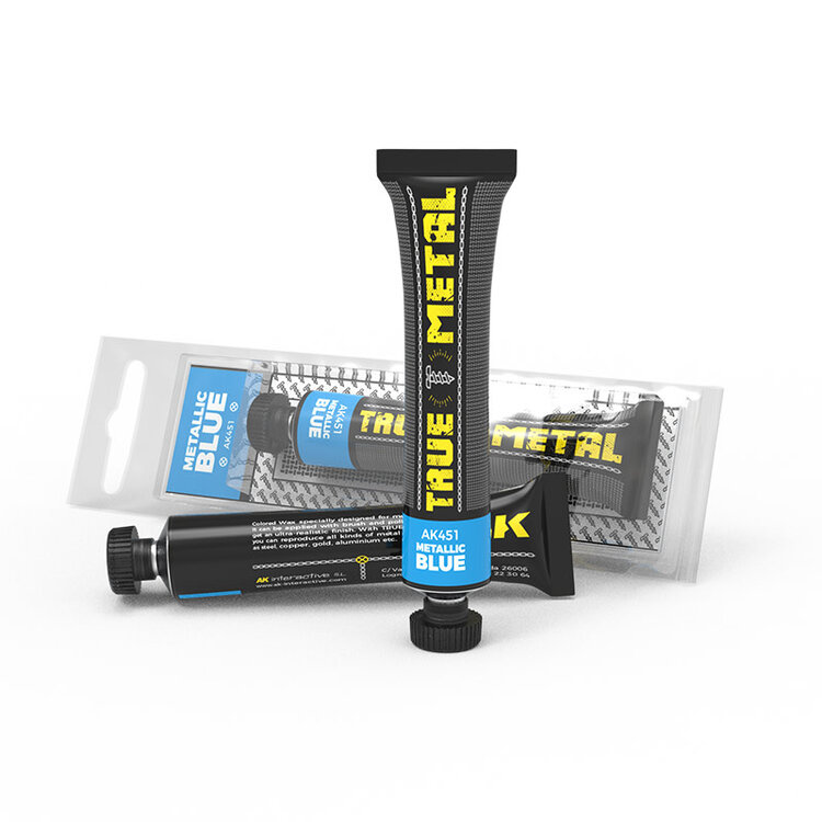 AK Interactive AK Interactive: True Metal - Metallic Blue