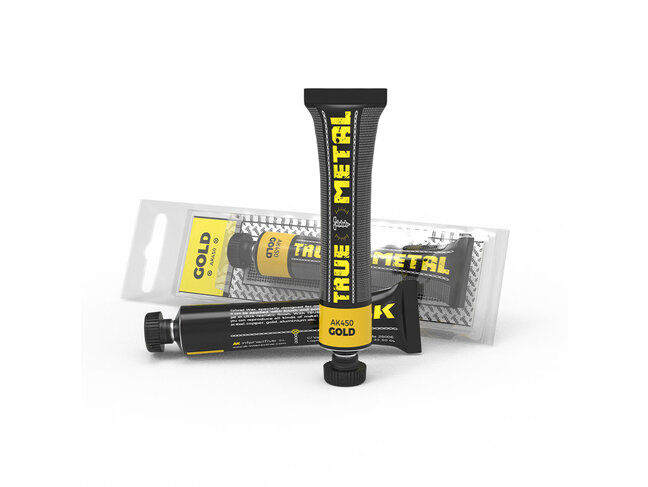 AK Interactive True Metal - Gold