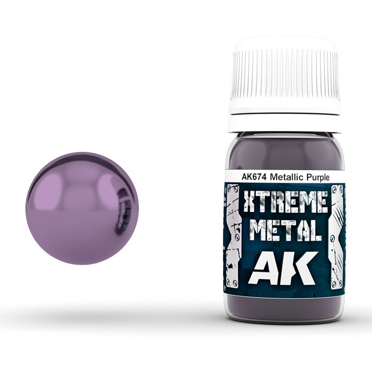 AK Interactive AK Interactive: Xtreme Metal - Metallic Purple