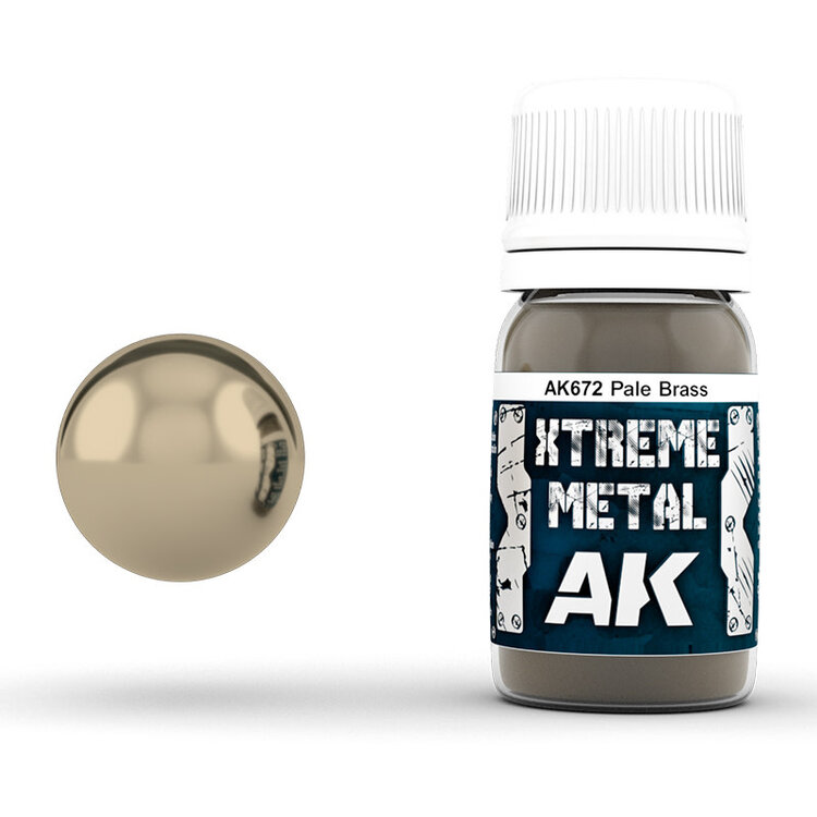 AK Interactive AK Interactive: Xtreme Metal - Pale Brass