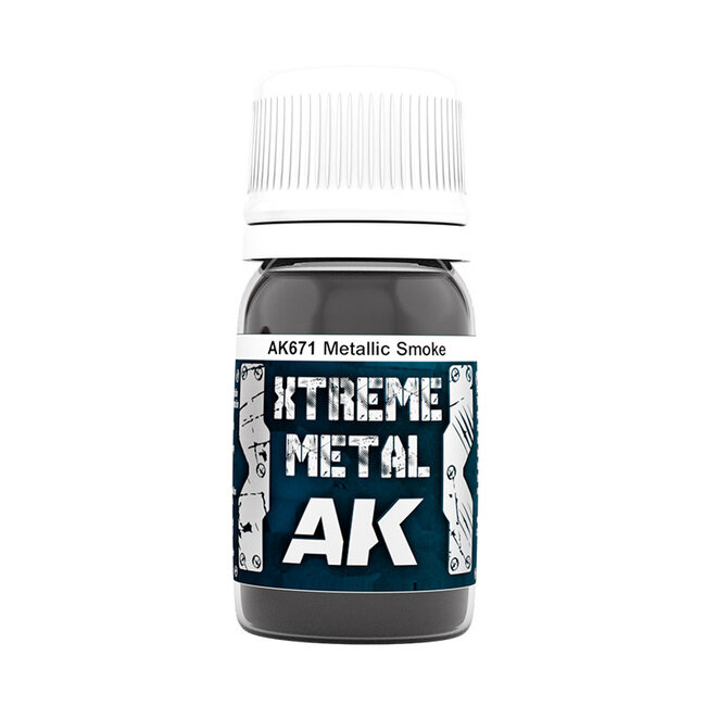AK Interactive AK Interactive: Xtreme Metal - Metallic Smoke