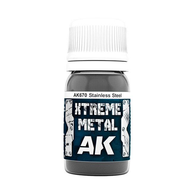 AK Interactive AK Interactive: Xtreme Metal - Stainless Steel