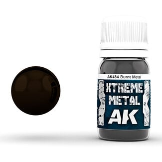 AK Interactive Xtreme Metal - Burnt Metal
