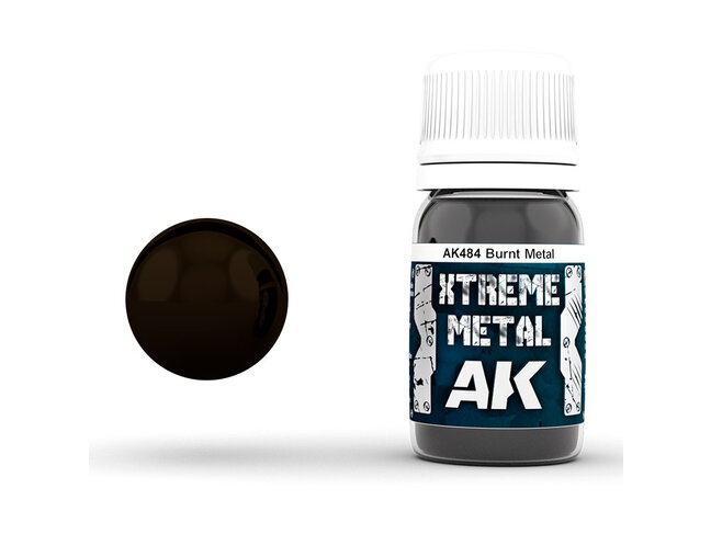 AK Interactive Xtreme Metal - Burnt Metal