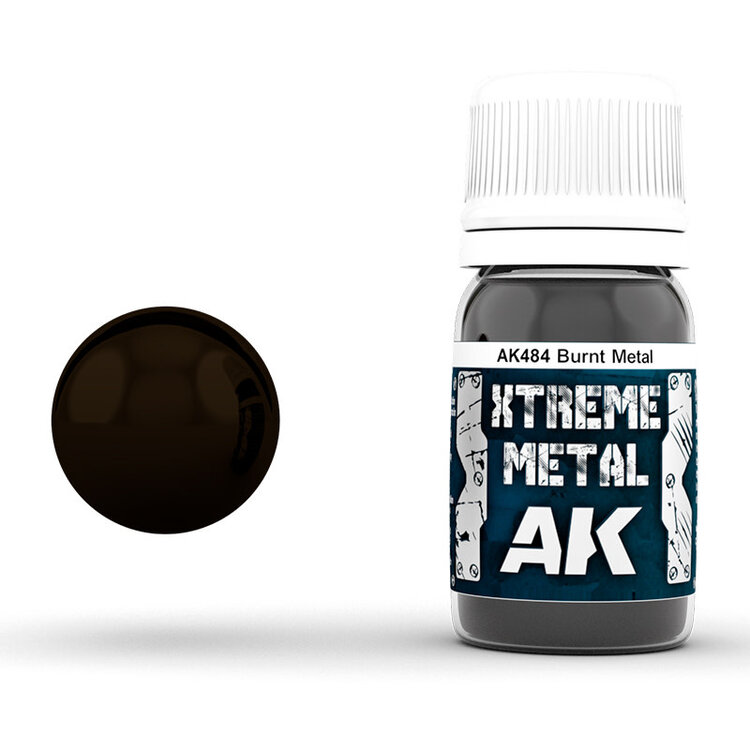 AK Interactive AK Interactive: Xtreme Metal - Burnt Metal