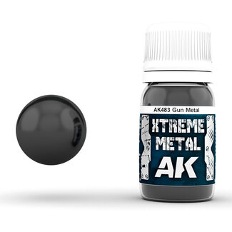 AK Interactive Xtreme Metal - Gun Metal