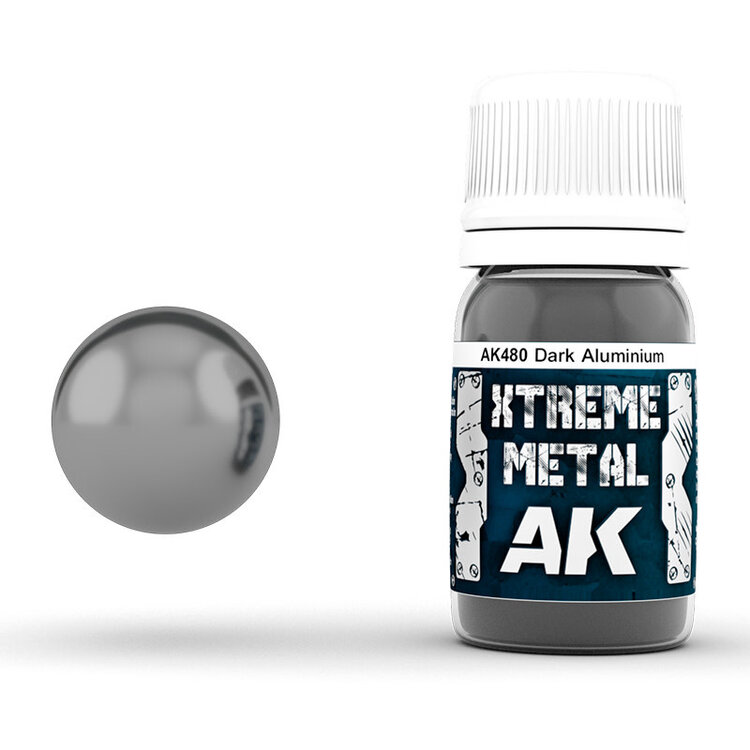 AK Interactive AK Interactive: Xtreme Metal - Dark Aluminium