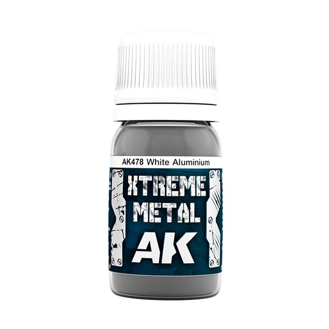 AK Interactive AK Interactive: Xtreme Metal - White Aluminium