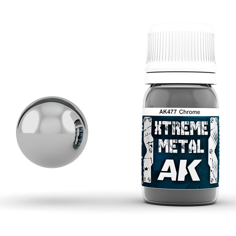 AK Interactive AK Interactive: Xtreme Metal - Chrome