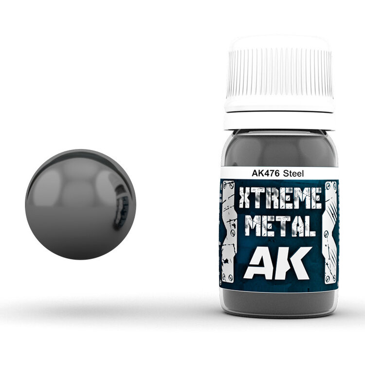 AK Interactive AK Interactive: Xtreme Metal - Steel