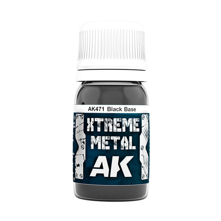 AK Interactive AK Interactive: Xtreme Metal - Black Base