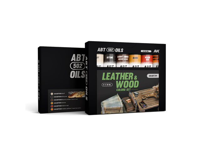 Abteilung 502 ABT 502 Oils - Leather & Wood Colors Set