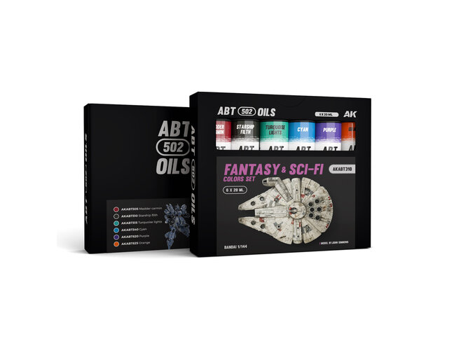 Abteilung 502 ABT 502 Oils - Fantasy & Sci-Fi Colors Set