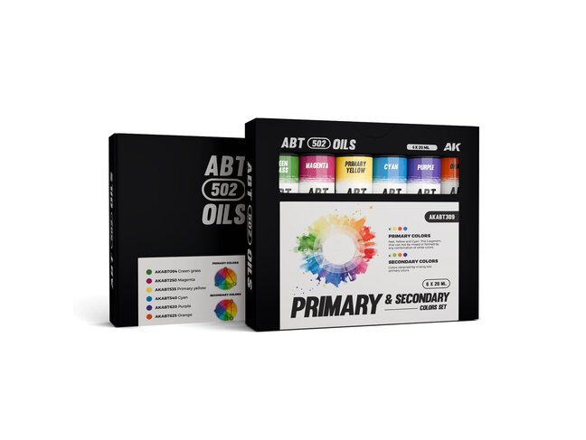 Abteilung 502 ABT 502 Oils - Primary & Secondary Colors Set