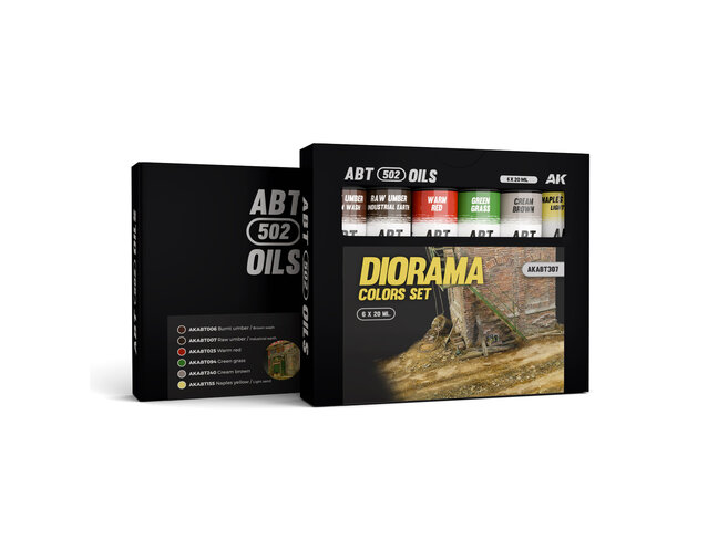 Abteilung 502 ABT 502 Oils - Diorama Colors Set