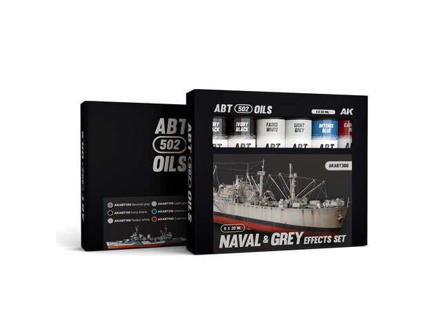 Abteilung 502 ABT 502 Oils - Naval & Grey Effects Set