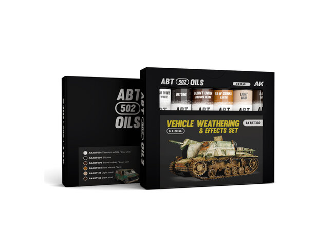 Abteilung 502 ABT 502 Oils - Vehicle Weathering & Effect Set