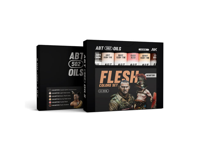 Abteilung 502 ABT 502 Oils - Flesh Colors Set