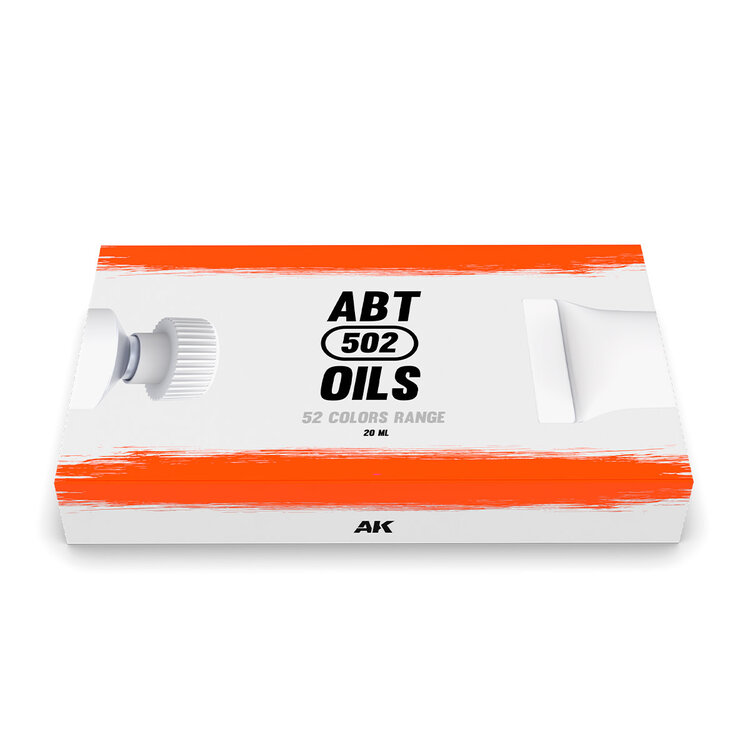 Abteilung 502 AK Interactive - ABT 502: Oils - Full Range - Special Box - 52 Units