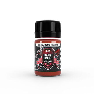 AK Interactive Enamel Liquid Pigment - Dark Mud