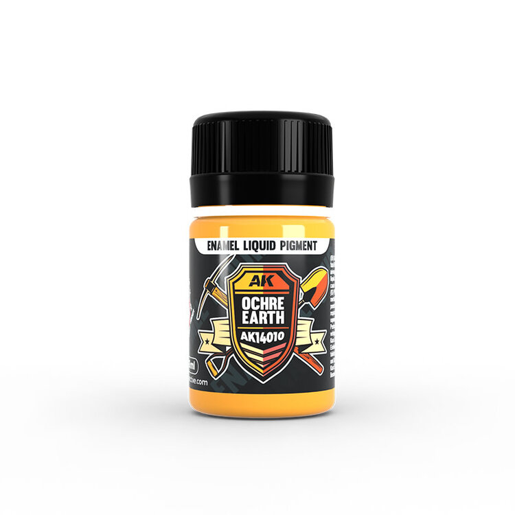 AK Interactive AK Interactive: Enamel Liquid Pigment - Ochre Earth