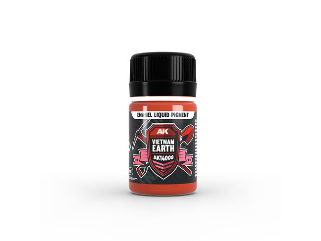 AK Interactive Enamel Liquid Pigment - Vietnam Earth