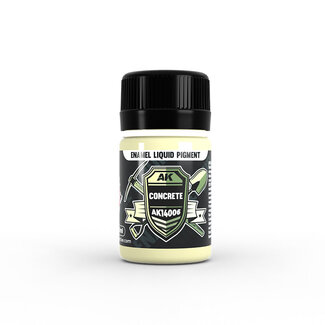 AK Interactive Enamel Liquid Pigment - Concrete